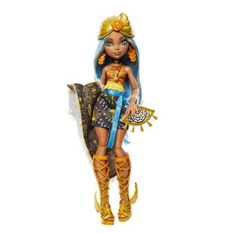 Casiers Mattel Secrets de Cleo de Nile Look Irisé avec Poupée Monster High
