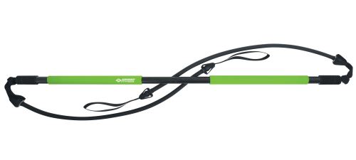 Bâton de gymnastique Schildkröt Fitness Vert et Noir