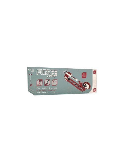Patinette Funbee Street 2 Roues 145 mm Rouge