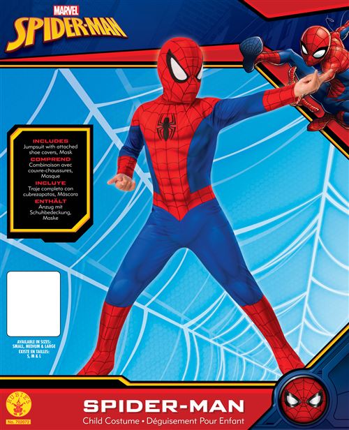 Déguisement classique Spider-Man Rubie's France Taille XL
