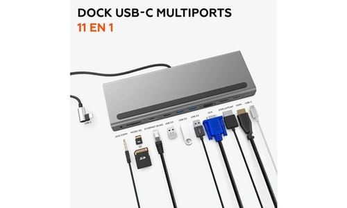 The Mobility Lab - MOBILITY LAB - Hub Adaptateur USB-C vers HDMI +