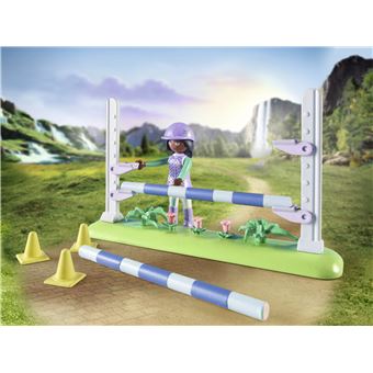Playmobil 71355 Zoe & Blaze Avec Parcours D'Obstacles - Horses Of Waterfall - Dès 5 Ans