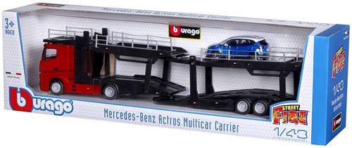 BURAGO Voiture StreetFire Camion Mercedes Benz Actors en métal à l'échelle  1/43ème - Cdiscount Jeux - Jouets