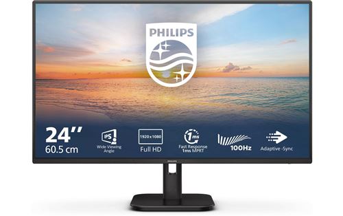 Philips Noir 1000 Series 24E1n1100a/00 Écran Plat De Pc 60,5 Cm (23.8 ) 1920 X 1080 Pixels Full Hd Lcd - Neuf - Image 3