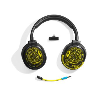 Casque Gaming sans fil SteelSeries Arctis 1 Cyberpunk 2077 Netrunner Edition