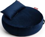 Pouf d'intérieur et coussin en velours Fatboy Pupillow Bleu marine