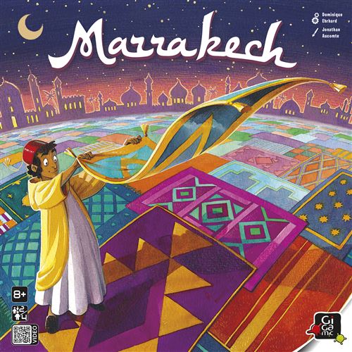 Gigamic Multicolore Jeu De Stratégie Marrakech