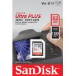 Carte mémoire SanDisk Ultra+ SDHC UHS-I 32 Go V10²