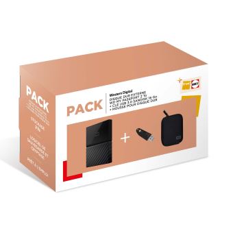 WD PACK MY PASSPORT 2TB