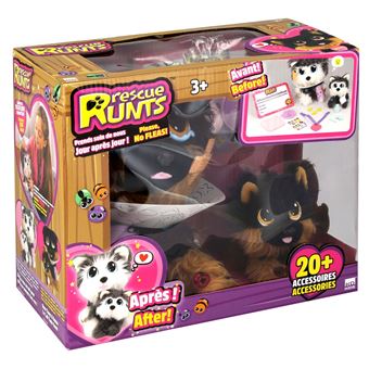 Jeu d'imitation Taldec Rescue Runts Le berger allemand et son bébé