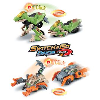 Robot Vtech Petits Switch and Go Dinos 1'Click Modèle aléatoire