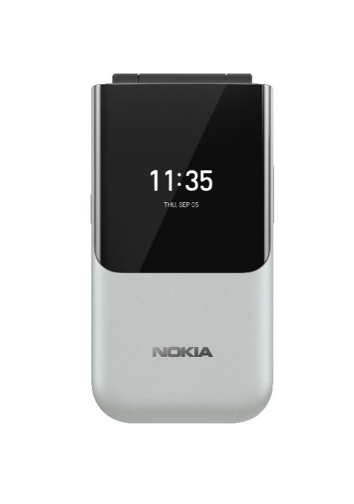 Téléphone mobile Nokia 2720 Flip Double SIM Gris État correct - Nokia reconditionné disponible sur Fnac