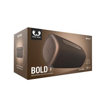 Enceinte sans fil Bluetooth Fresh'n Rebel Bold L2 Marron