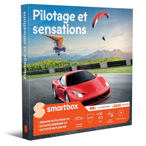 Coffret cadeau SmartBox Pilotage et sensations - vue 2