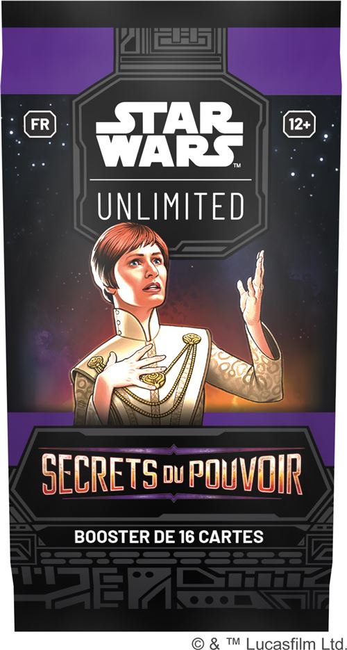Boite de Carte à collectionner Star Wars Unlimited Secrets du Pouvoir B Modèle aléatoire