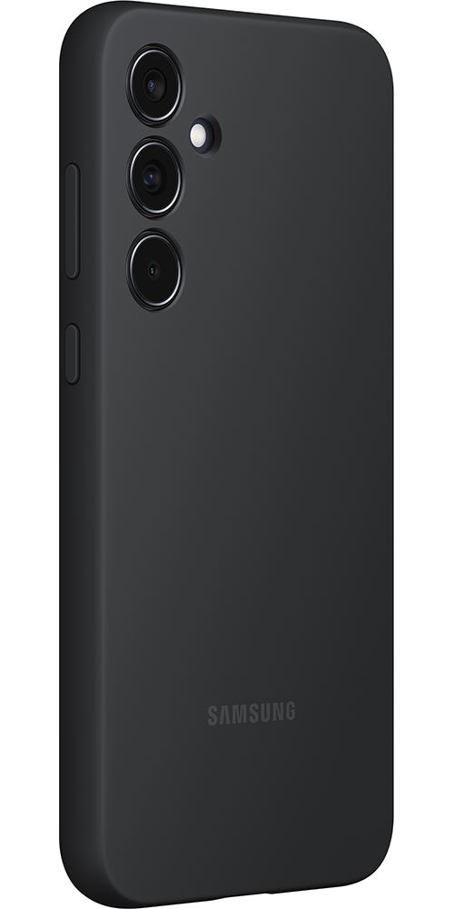 Coque en silicone pour Samsung Galaxy A35 5G Noir