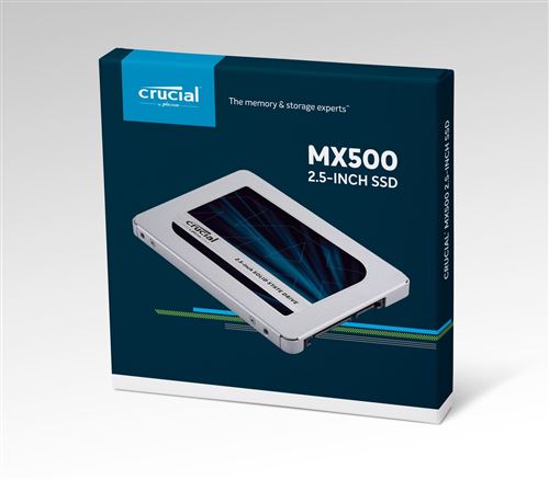 SSD interne Crucial MX500 SATA 2,5 2 To - SSD internes - Achat & prix
