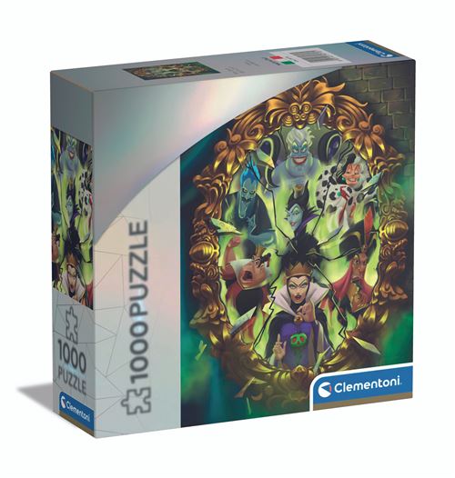Clementoni Puzzle Disney Villains 1000 pcs. 1000 pièces - vue 5
