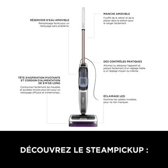 Nettoyeur vapeur Shark SteamPickUp SD200EU Blanc