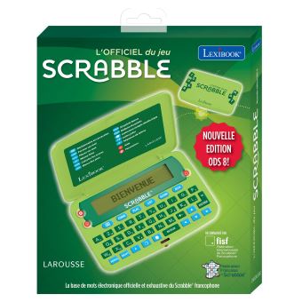 Dictionnaire électronique Lexibook Scrabble Nouvelle édition ODS8