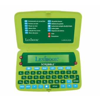 6€11 sur Dictionnaire électronique Lexibook Scrabble Nouvelle édition ODS8  - Jeux classiques - Achat & prix
