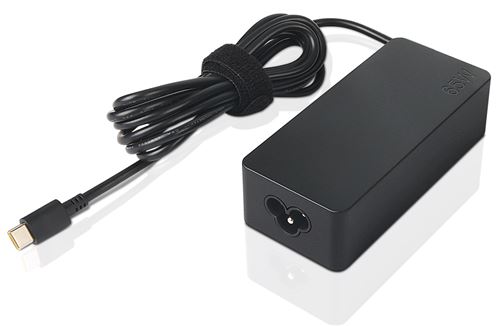 Adaptateur secteur USB Type C 65 Watts Lenovo GX20P92529 Noir