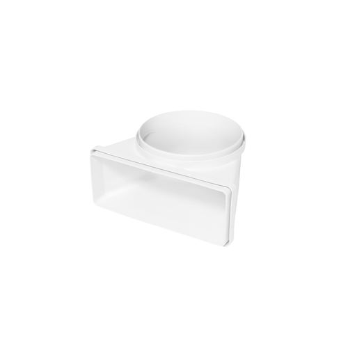 Accessoire Cuisinière et Plaque De Cuisson Electrolux M2Ckcf03U Blanc Branchement Vertical Rond (D 150) A Rectangulaire (220X90)