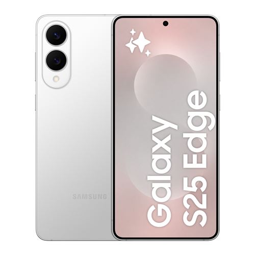 Smartphone Samsung Galaxy S25 Edge 6,7" 5G Nano SIM 256 Go Argent Titane