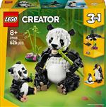 Animaux sauvages : la famille de pandas