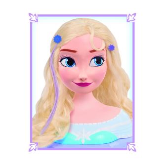 Tête à coiffeur Disney Princesses Deluxe Elsa