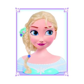 Tête à coiffeur Disney Princesses Deluxe Elsa