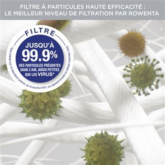 Purificateur d'air Rowenta Pure Home PU8080F0R 60 W Blanc