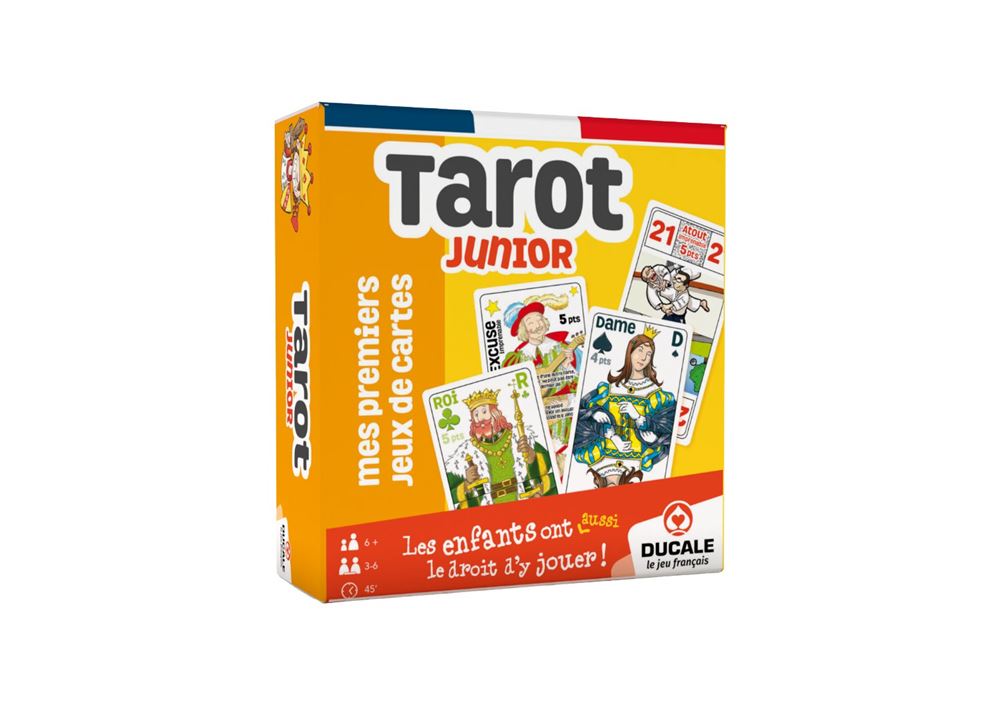 Jeu de cartes France Cartes Grimaud Junior - Tarot ! - Jeux classiques ...