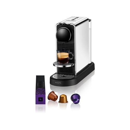 Machine À Café Nespresso Krups Citiz Platinum Acier Yy5026Fd