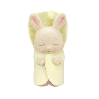 Figurines Sylvanian Families Les triples Lapin Crème et accessoires de bain