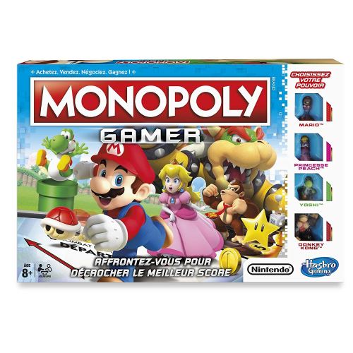 Jeu de Soci&eacute;t&eacute; Hasbro Monopoly Gamer