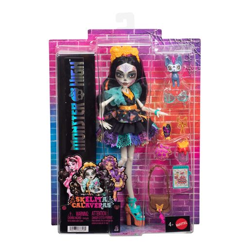 Monster High Multicolore Poupée Skelita