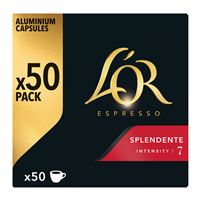 Pack de 50 Capsules café L'Or Espresso Splendente 260 g