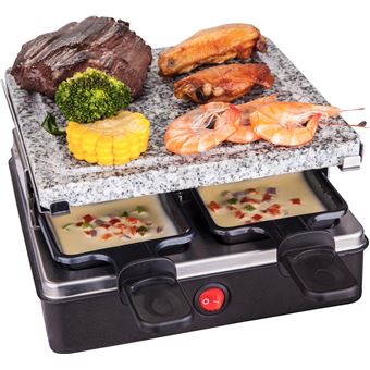 Appareil à raclette Cube-Stone 600 W Noir