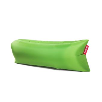 Sofa d'extérieur nomade gonflable à la main Fatboy Lamzac 2.0 Vert citron