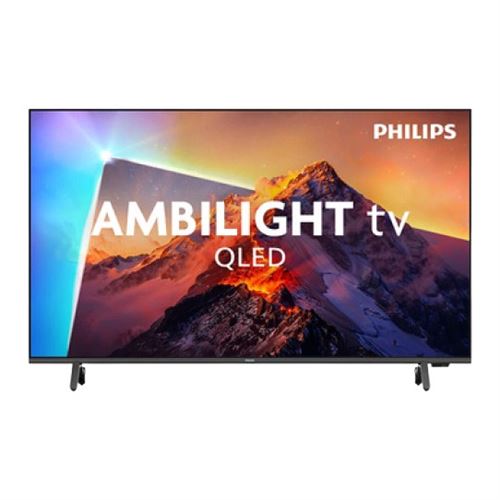 Philips 65Pqs8601 - Classe De Diagonale 65" TV LCD Rétro-Éclairée Par Led - QLED - Smart TV - Titan Os - 4K UHD (2160P) 3840 X 2160 - Hdr - Quantum Dot - Noir Mat