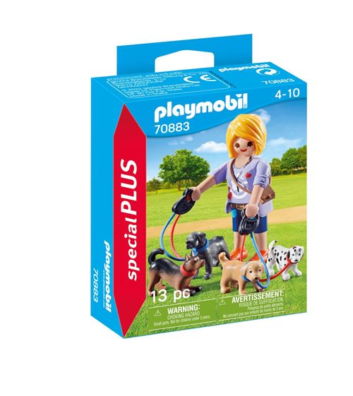 Playmobil Special Plus 70883 Educatrice De Chiens