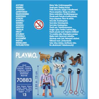 Playmobil 70883 Educatrice de chiens
