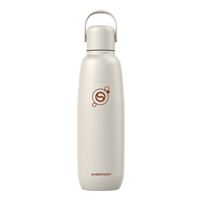 Sodastream Bouteille Isotherme 0,8L Acier Inox Double Paroi - Garde Froid 12h, Compatible DUO, Lave-Vaisselle