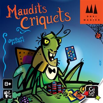 Jeu d’ambiance Gigamic Maudits Criquets