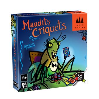 Jeu d’ambiance Gigamic Maudits Criquets