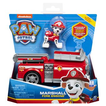 Paw Patrol - Pat Patrouille - 3 Véhicules à Rétro Friction - Voiture