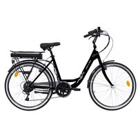 HITWAY Vélo électrique 26 Noir Moteur 250W,E-Bike avec Batterie au Lithium  Amovible 36V 8,4Ah Ebike,pompe à vélo et cadenas gratuite - Conforama