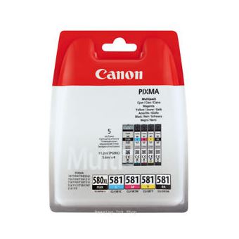Compatibile Per Canon Cartuccia Di Inchiostro PGI580 CLI581 - Foto 5