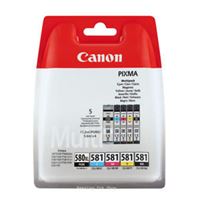 18 Cartouches compatibles avec Canon Pixma TS8350, TS8351, TS8352, TS9100,  TS9150, TS9155 remplace Canon PGI-580, CLI-581 XL - T3AZUR - La Poste